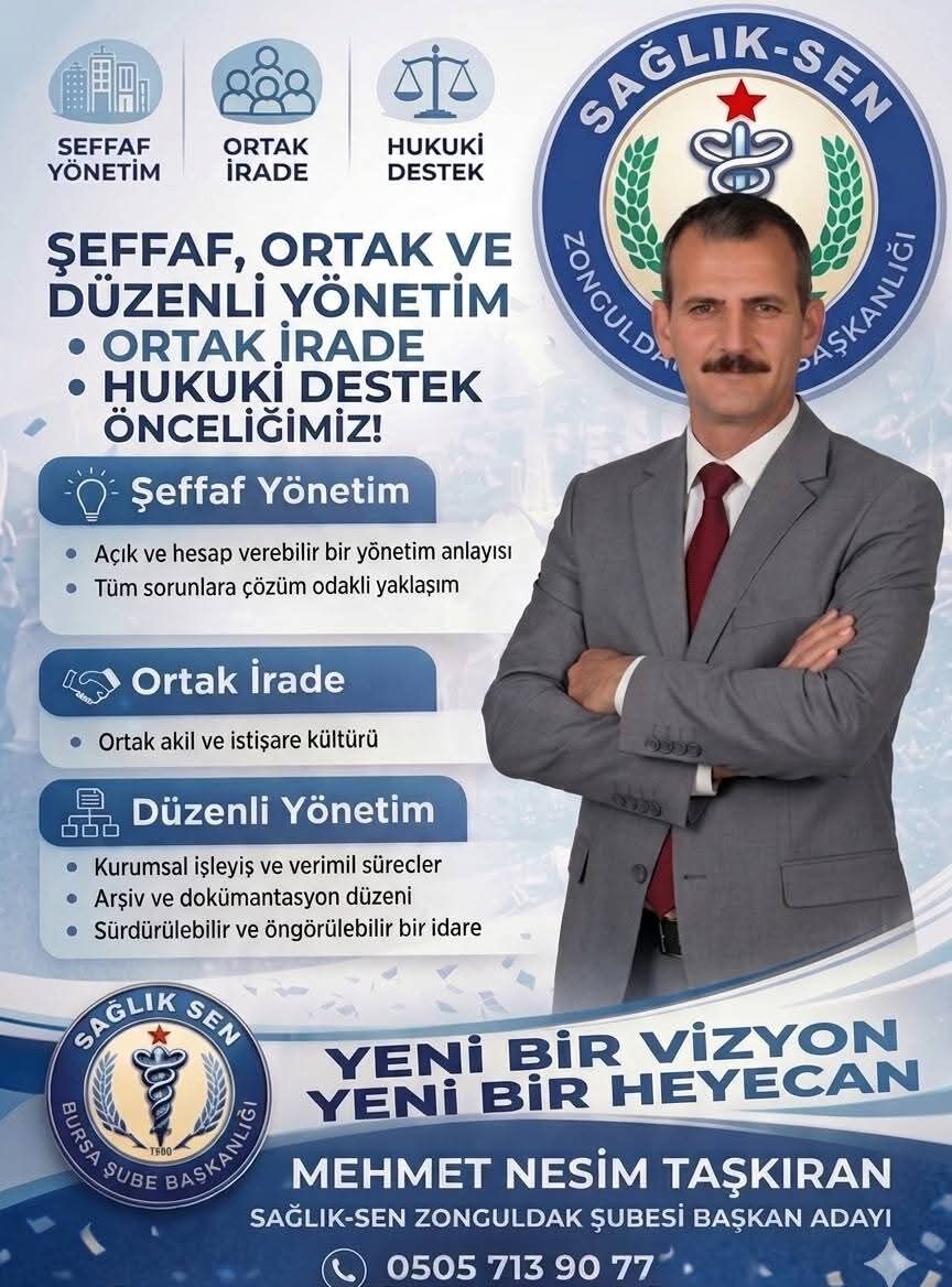 Sağlık Sen'de Mehmet Nesim Taşkıran Adaylığını Açıkladı Imza Gazetesi