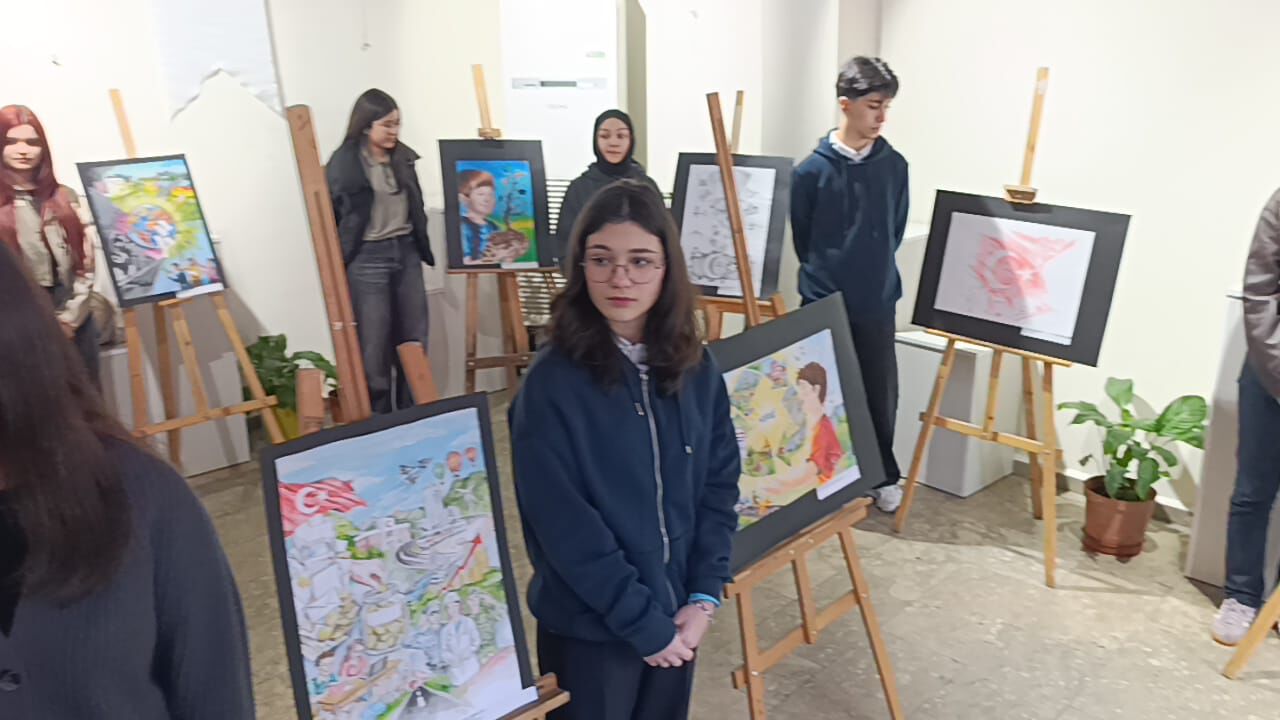 Vergi Ve Çocuk Temalı Resim Sergisi Zonguldak’ta Açıldı Imza Gazetesi (1)