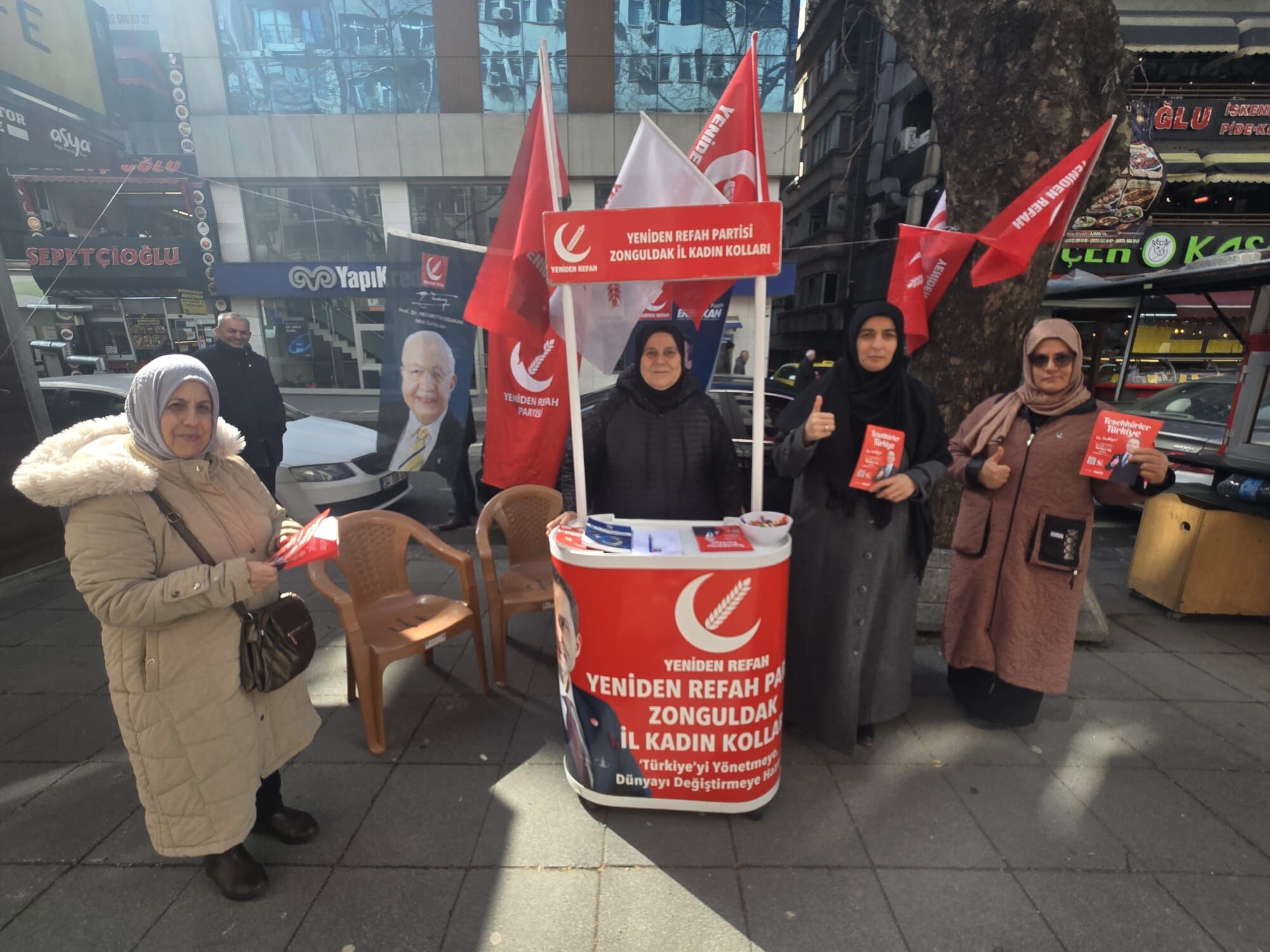 Yeniden Refah Partisi Zonguldak’ta Stant Açtı Imza Gazetesi