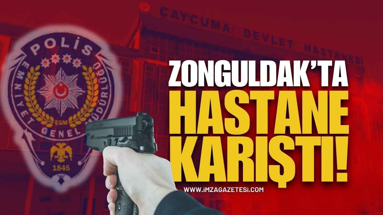 Zonguldak Çaycuma’da Silahlı Kavga Hastaneye Taştı