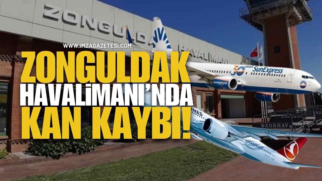 Zonguldak Havalimanı'nda Kan Kaybı!