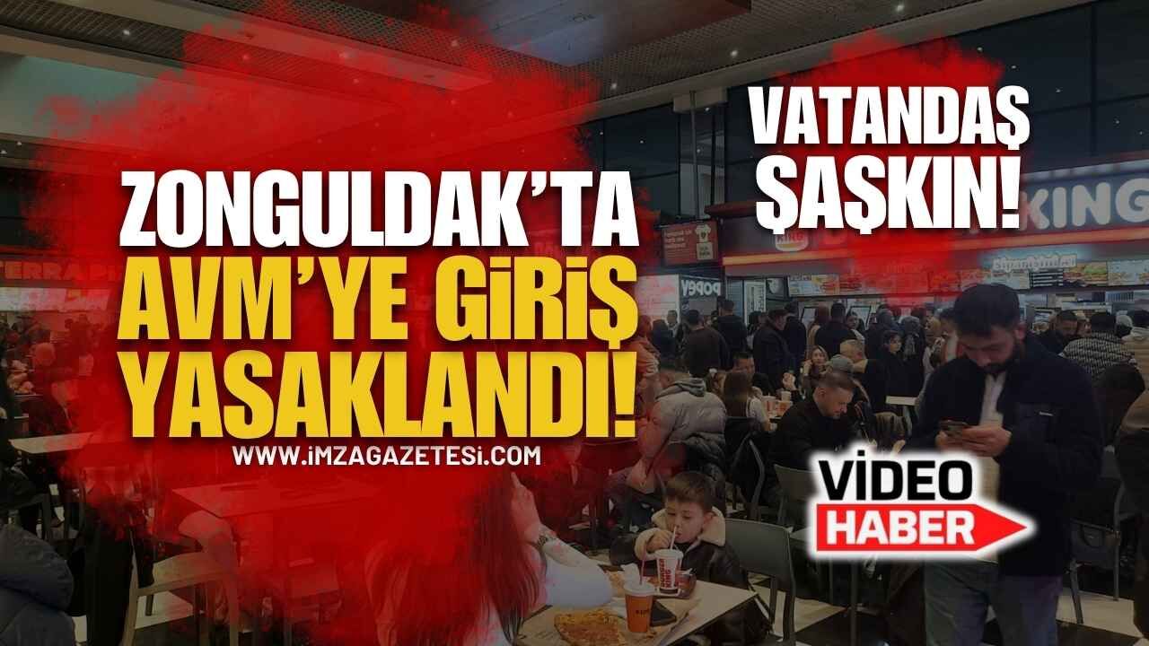 Zonguldak’ta Bayram Kaosu: AVM Girişleri Kapatıldı