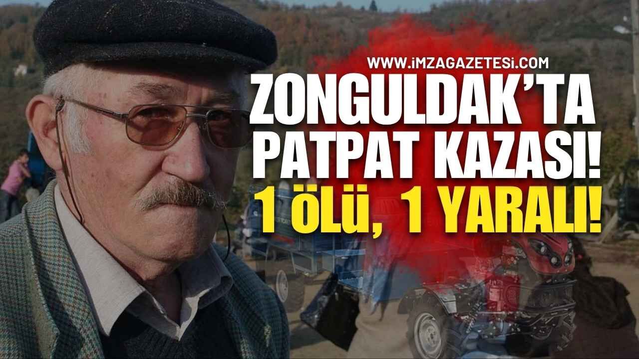 Zonguldak'ta Patpat Kazası! 1 Ölü 1 Ağır yaralı!