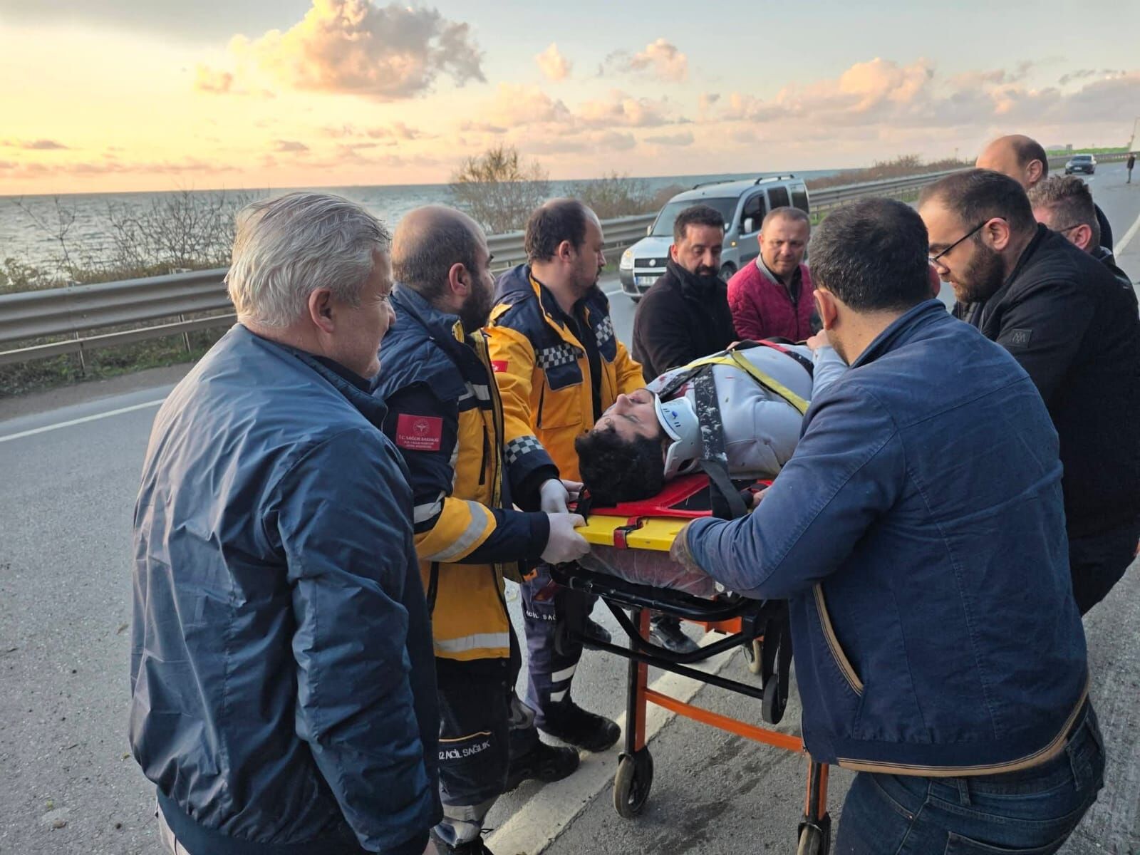 Alaplıda Feci Kaza (2)