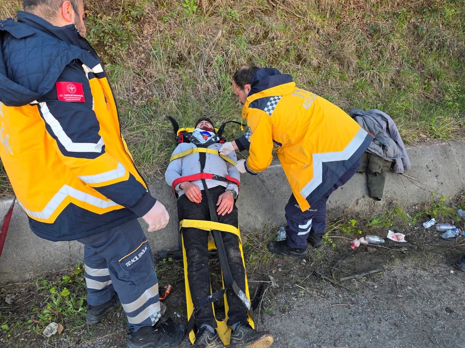 Alaplıda Feci Kaza (4)