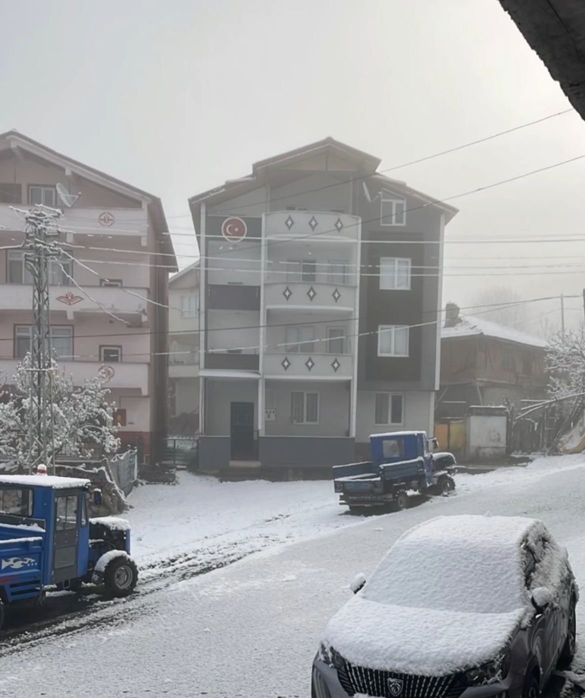 Devrek Eğerci Köyü Beyaza Büründü Kar Sürprizi Zonguldak Imza Gazetesi