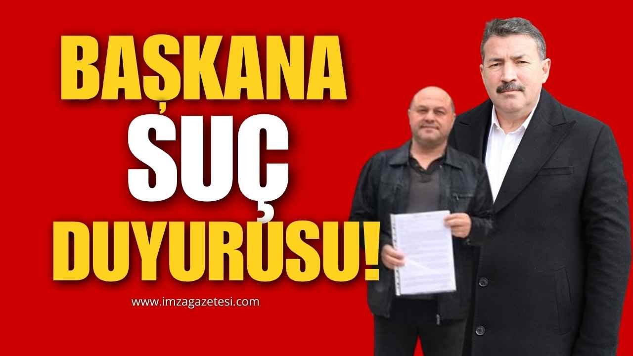 İbrahim Tığ’dan Devrek Belediye Başkanı Özcan Ulupınar’a Suç Duyurusu!