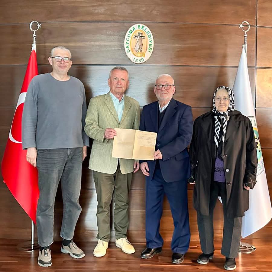 İlk Kâğıt Çaycuma Belediyesi'nde... Imza Gazetesi