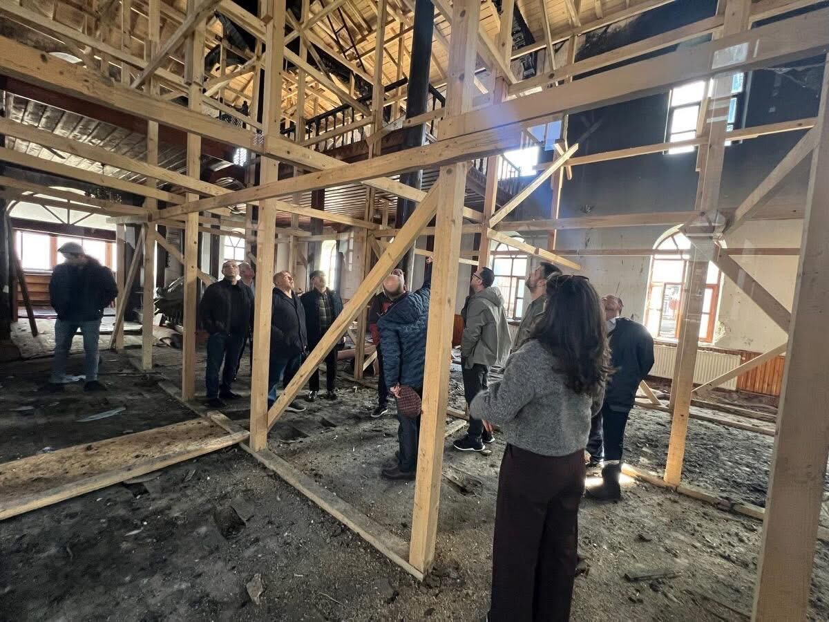 Komşudaki Yanan Camiye Restorasyon! İmza Gazetesi̇