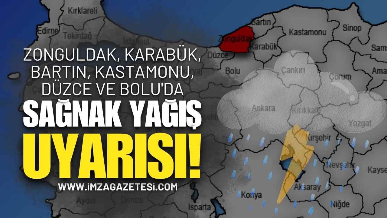 Zonguldak, Karabük, Bartın, Kastamonu, Düzce ve Bolu'da Hava Durumu!