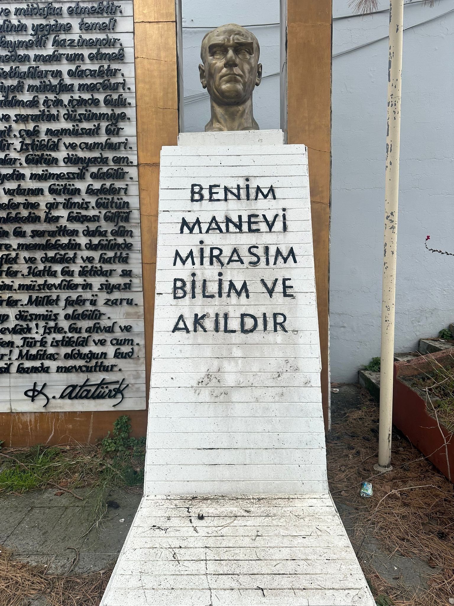 Atatürk Büstü Ve Gençli̇ğe Hi̇tabeye Ne Oldu İmza Gazetesi (1)
