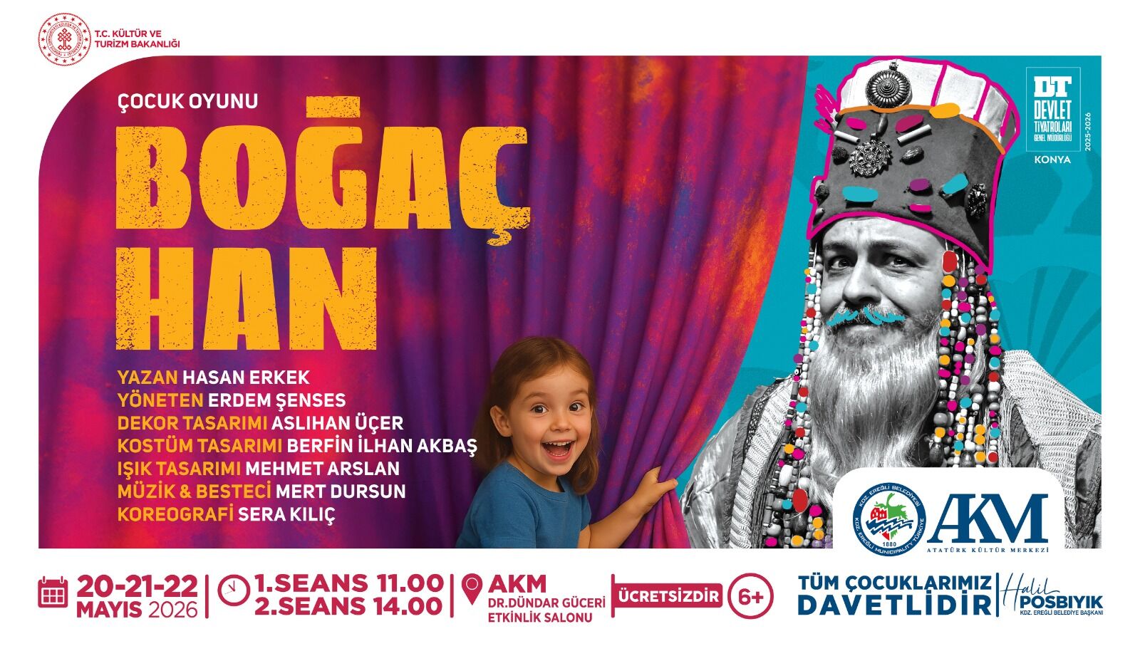 Ereğli̇ Beledi̇yesi̇’nden Çocuklara Ti̇yatro Armağani İmza Gazetesi̇