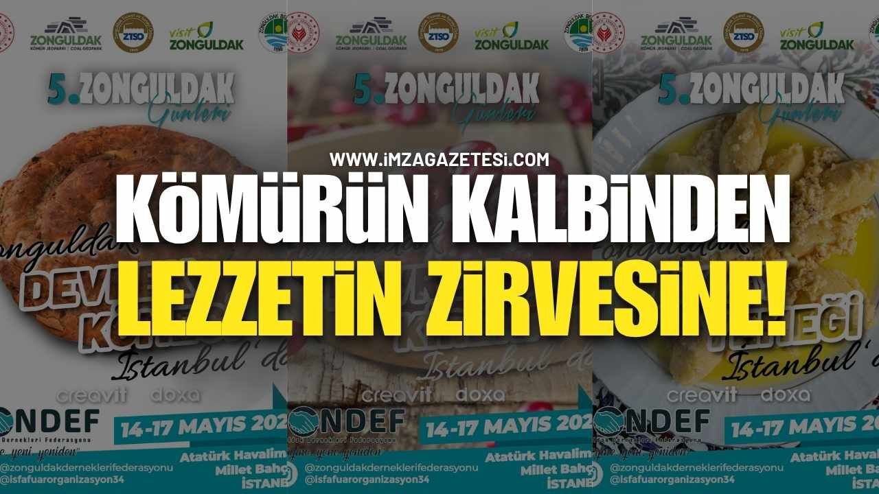 Kömürün Kalbinden Lezzetin Zirvesine: Zonguldak Günleri Başlıyor!