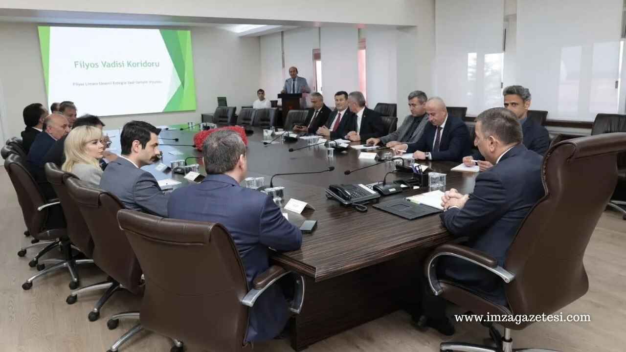 Valilikte Kritik Zirve Filyos Vadisi'ne Dev Ulaşım Ağı Imza Gazetesi