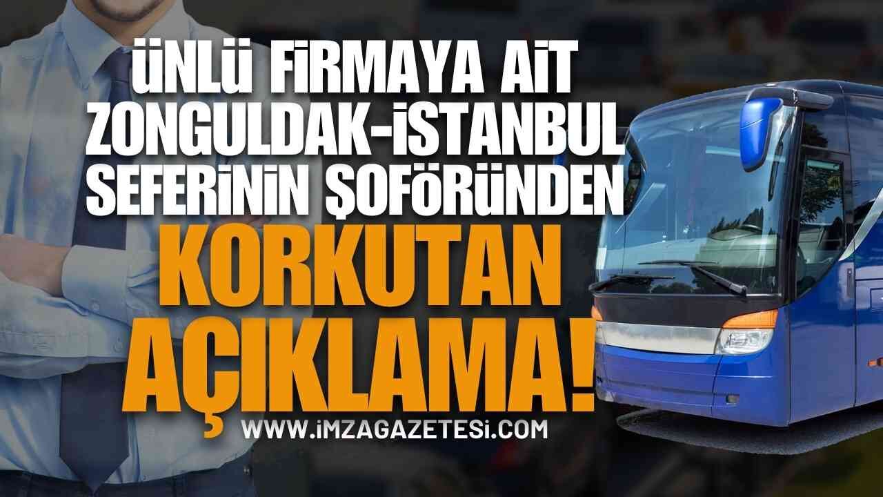 Zonguldak-İstanbul Yolunda Çile: Otobüs Şoföründen Korkutan Uyarı!