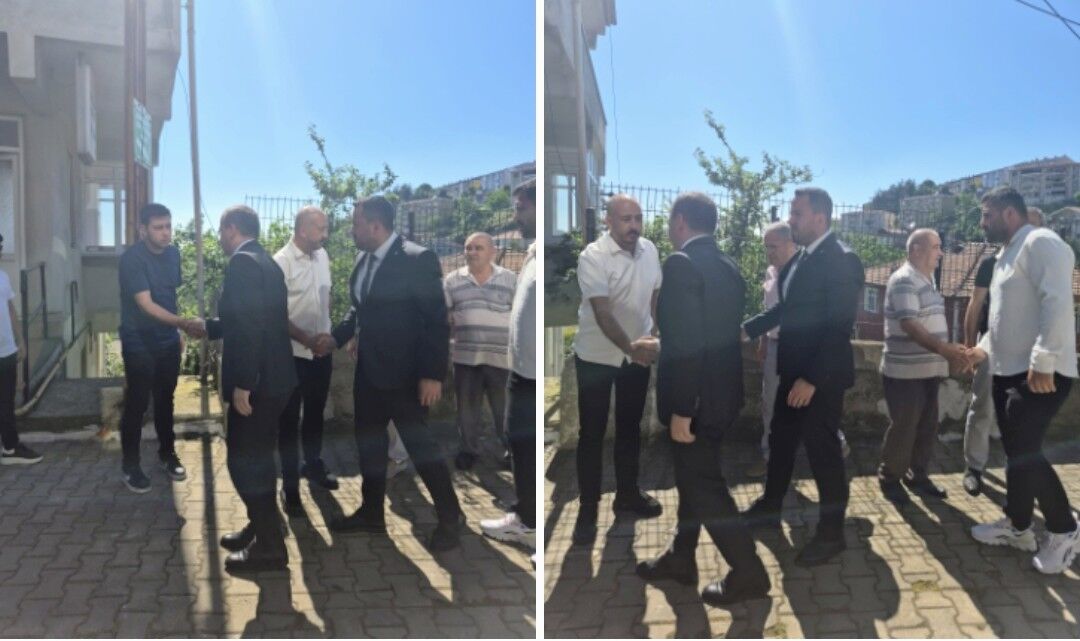 Acıyı Paylaştılar Çolakoğlu Ve Karakoca'dan Koraman Ailesine Taziye Ziyareti