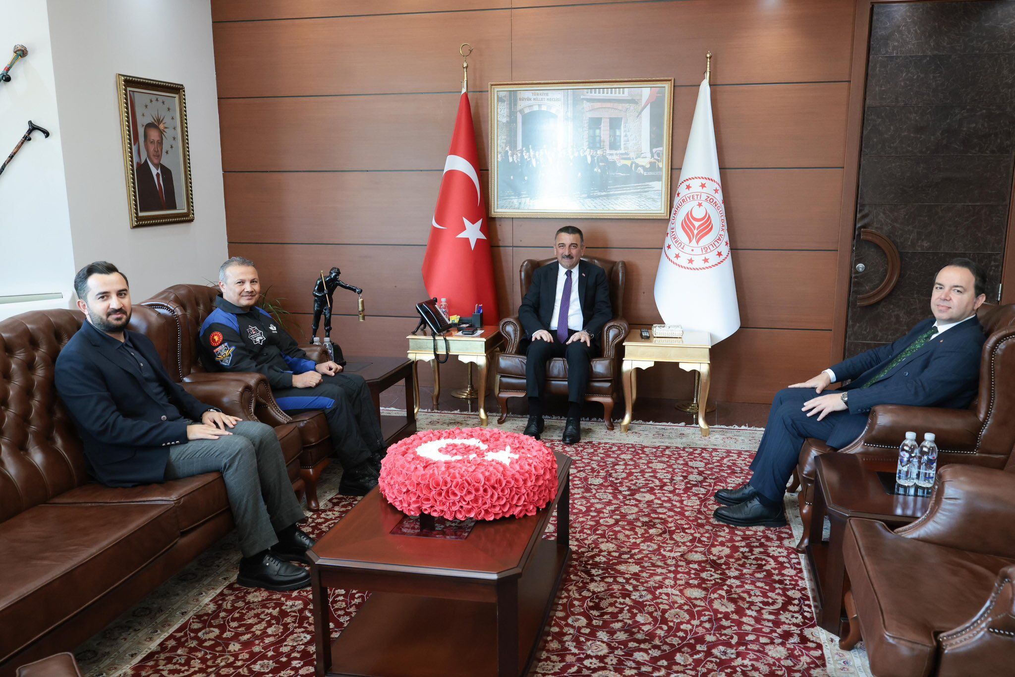 İlk Türk Astronotu Alper Gezeravcı Zonguldak'ta! İmza Gazetesi (39)