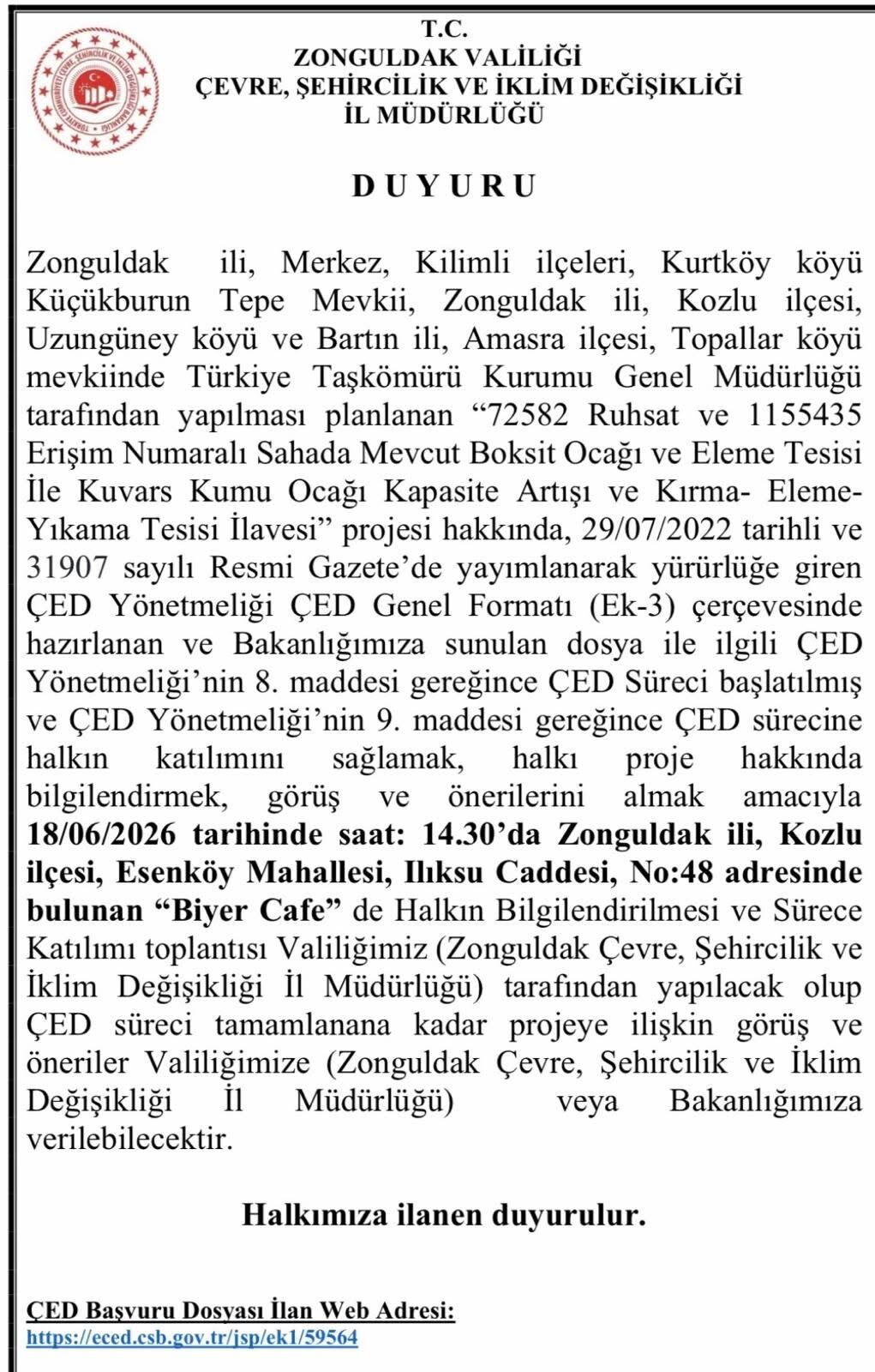 Ttk’nın Dev Projesi İçin Yeni Adım! İmza Gazetesi̇