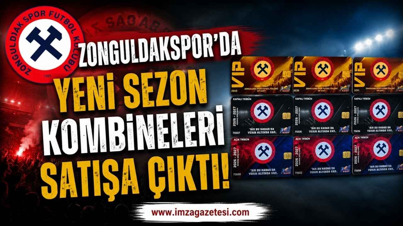 Zonguldakspor'da Yeni Sezon Kombineleri Satışa Çıktı