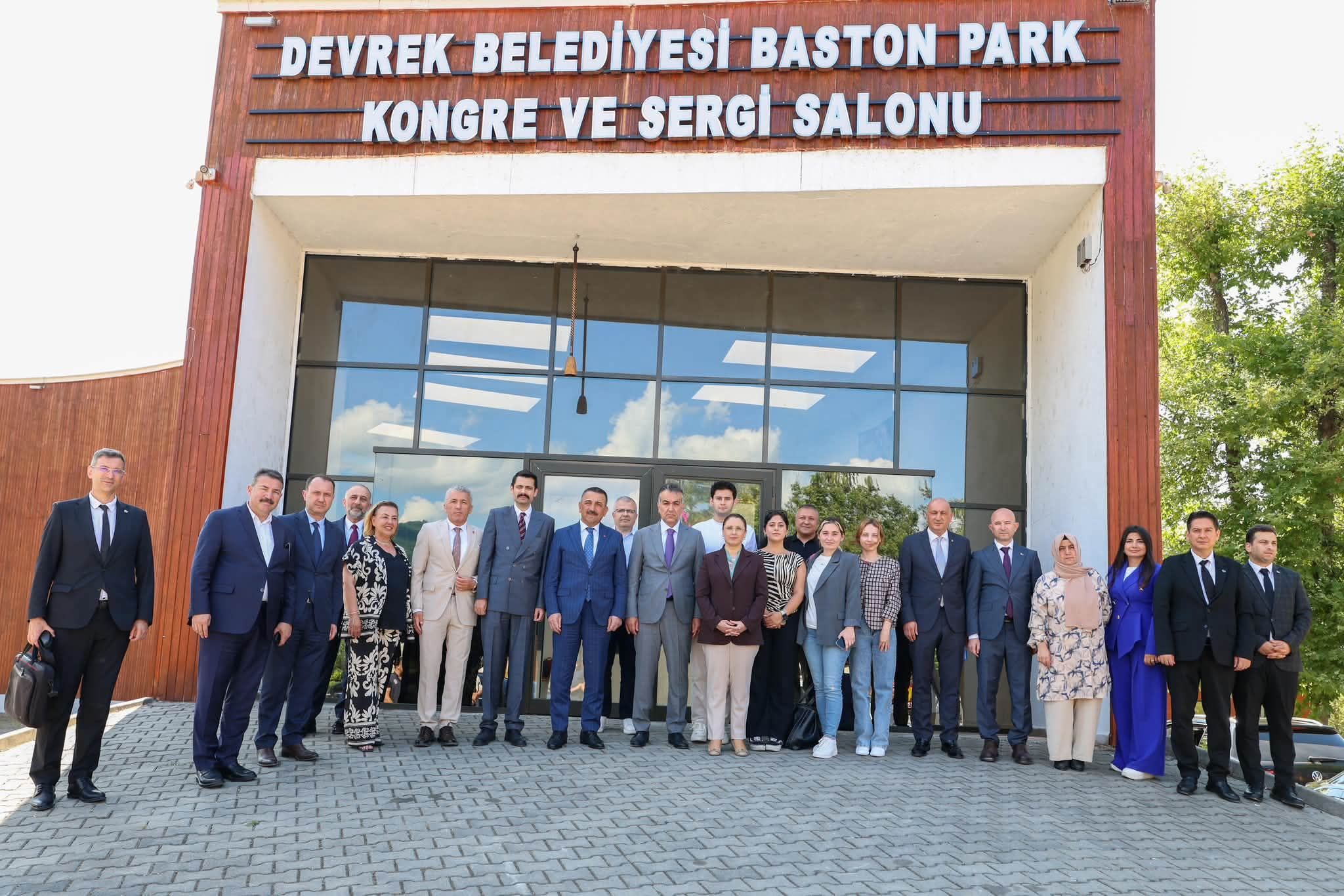 Batı Karadeniz Valilerinden Devrek Bastonpark’a Anlamlı Ziyaret (1)