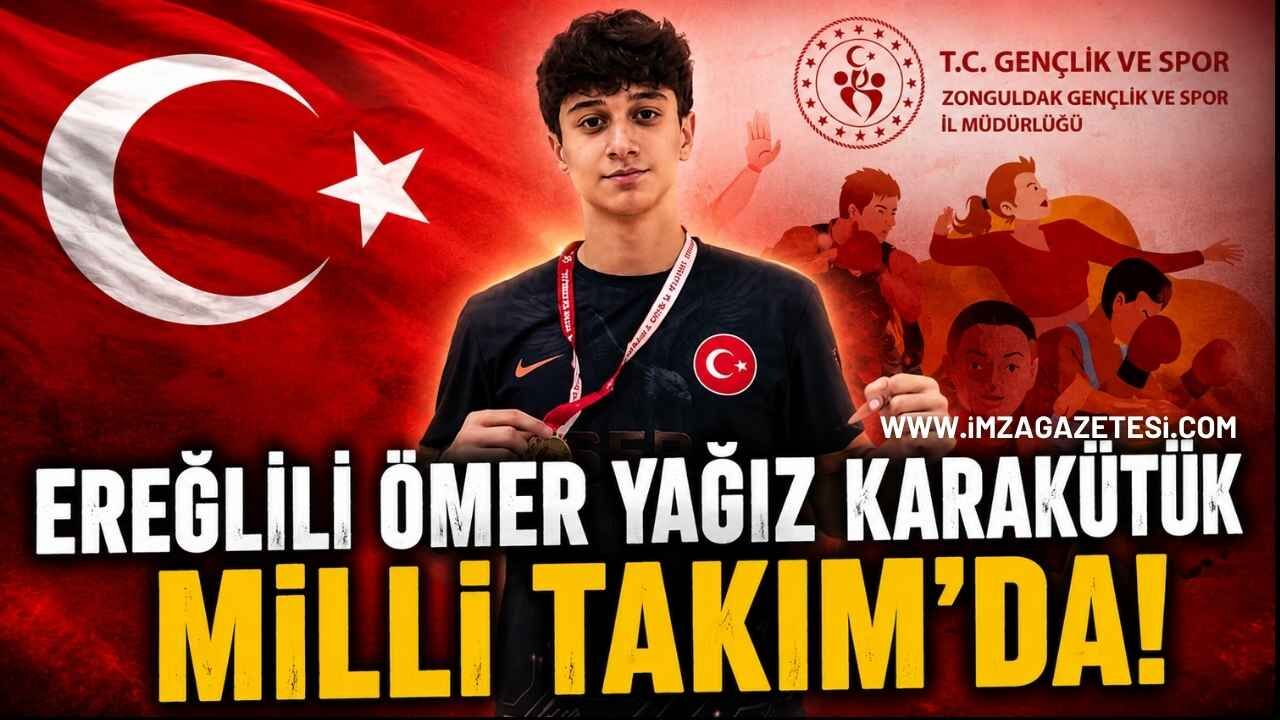 Ereğlili Ömer Yağız Karakütük Millî Takım'da!