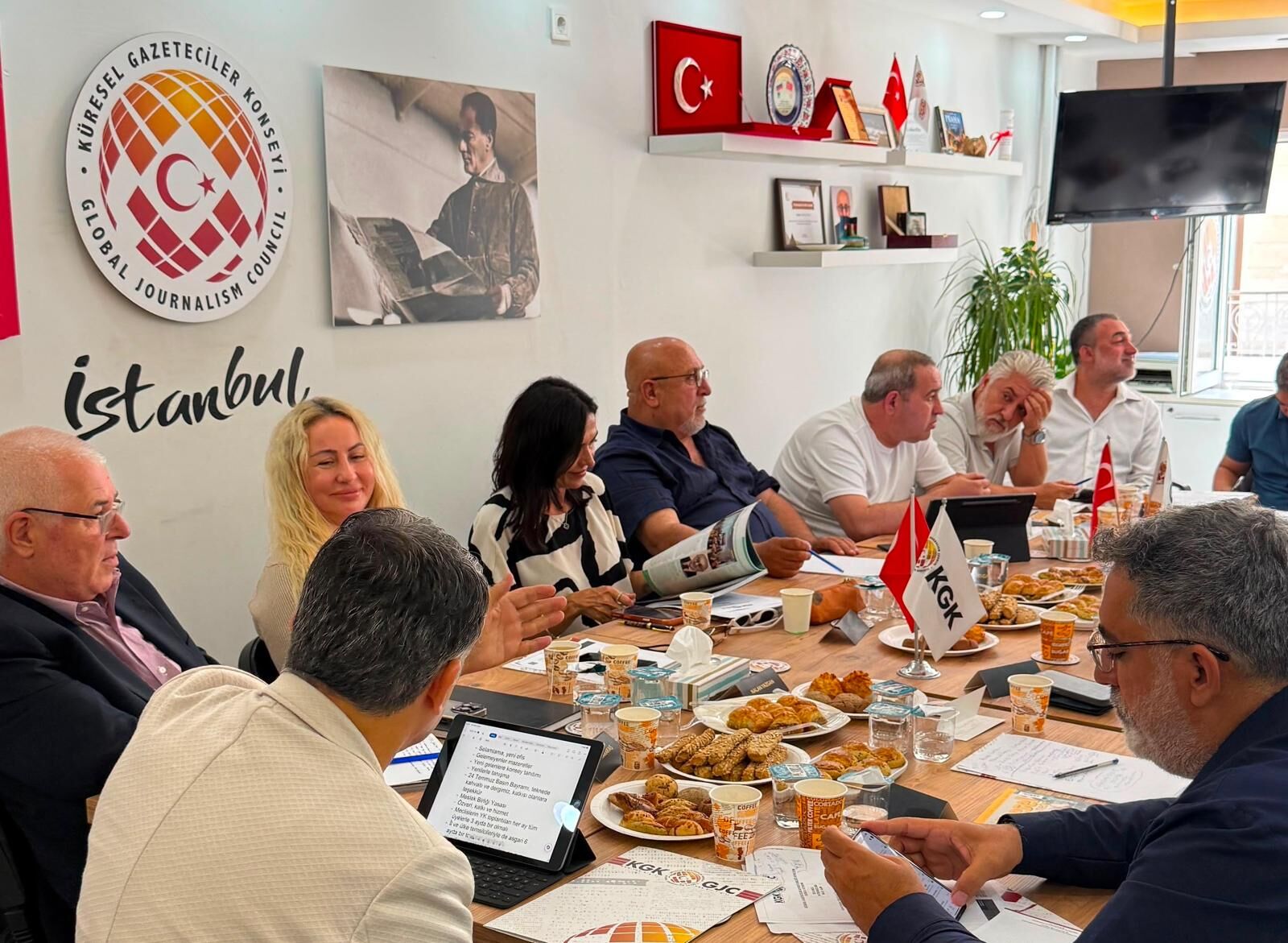Kgk Yeni Yönetimi Görev Bölümü Yaptı.. (1)