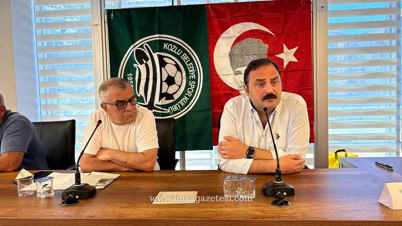Kozlu Belediyespor'da Yeni Dönem Altuğ Dökmeci Güven Tazeledi! Imza Gazetesi