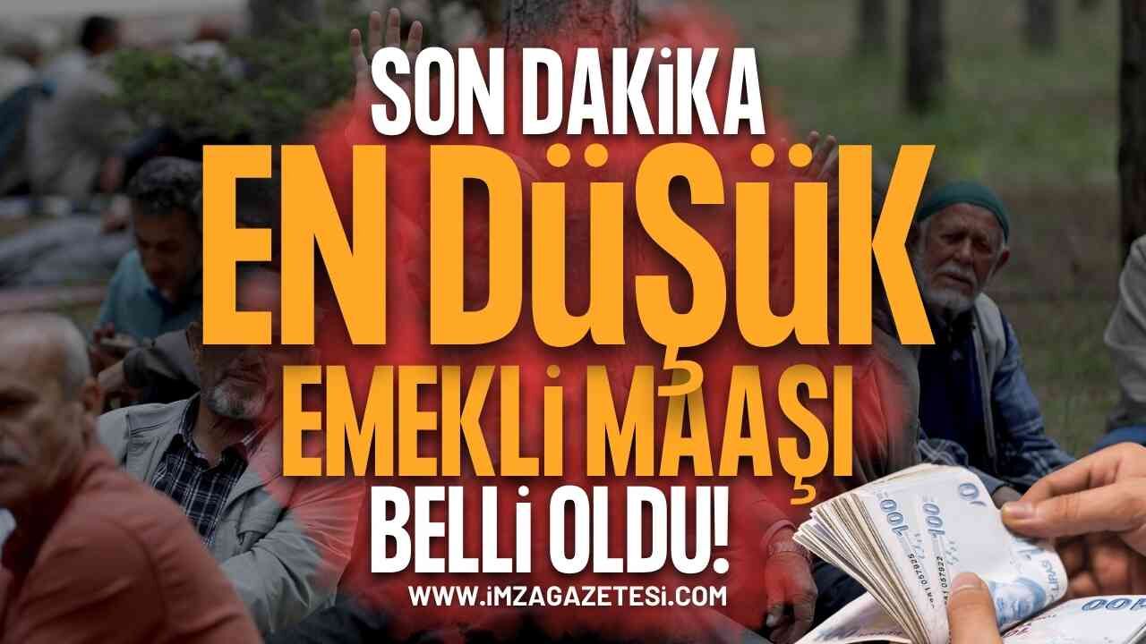 SON DAKİKA: En Düşük Emekli Maaşı Belli Oldu! TBMM Komisyonu'ndan Onay Çıktı
