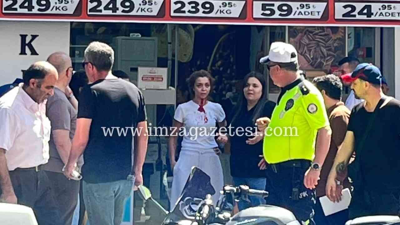 Zonguldak Merkezde Olay Seç Al Market Önünde Kadına Saldırdı! Imza Zonguldak