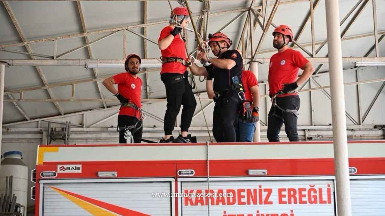 Ereğli'de Gönüllü İtfaiyeci 606’Ya Ulaştı! Imza