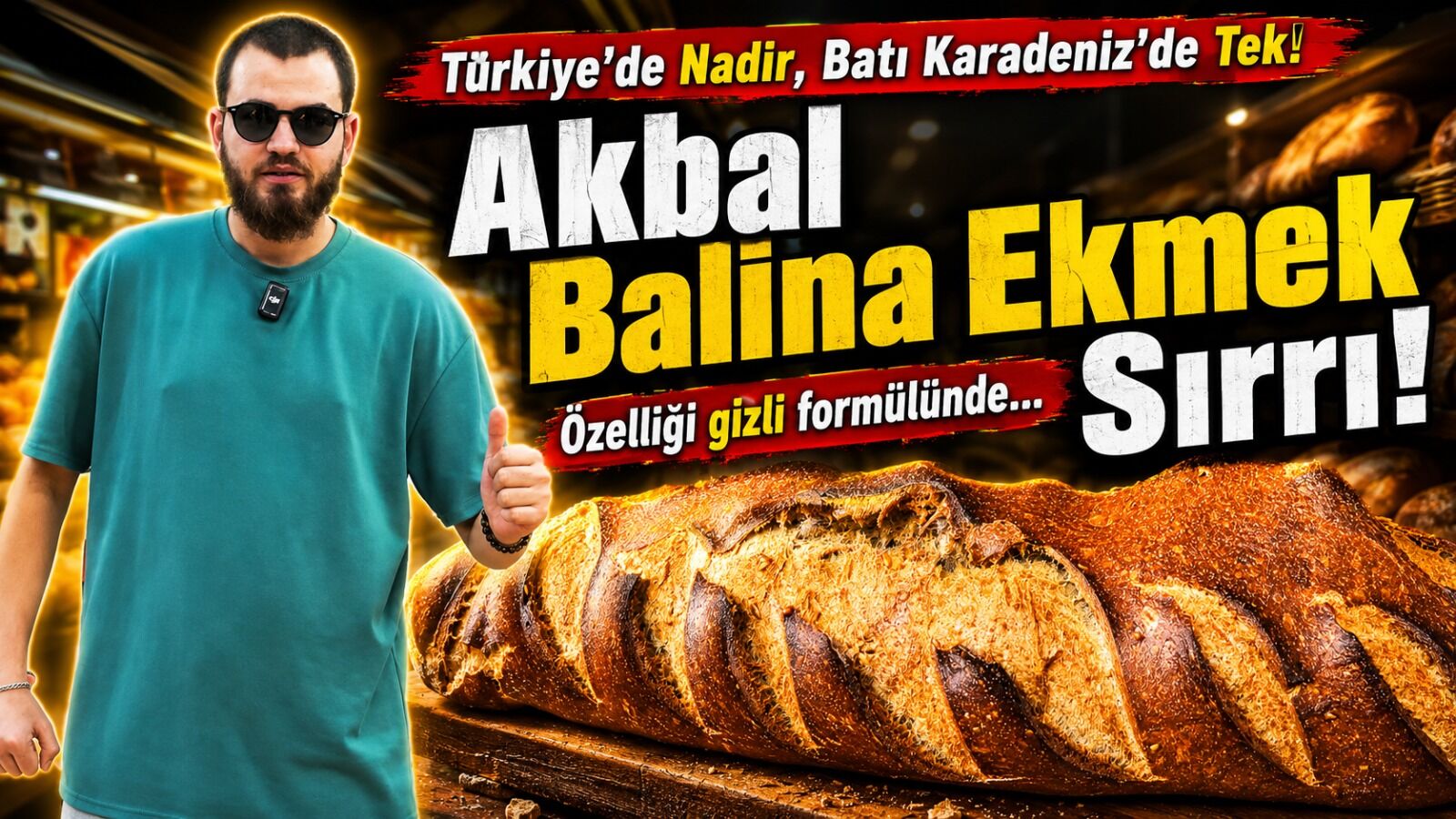 Türkiye'de Nadir, Batı Karadeniz'de Tek!  Akbal Balina Ekmek Sırrı!  Özelliği gizli formülünde...