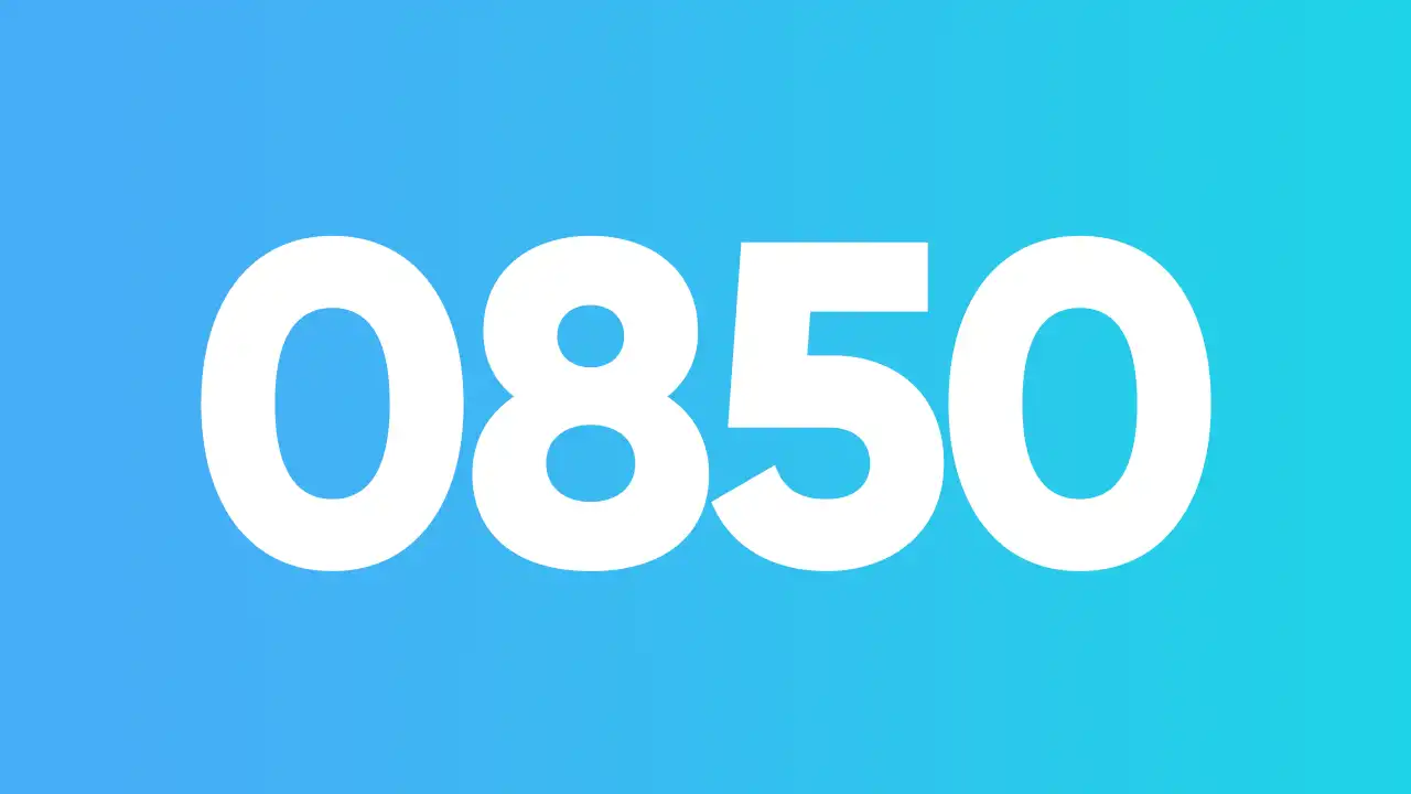 0850 901 07 81 Neden Arıyor? Kimdir?
