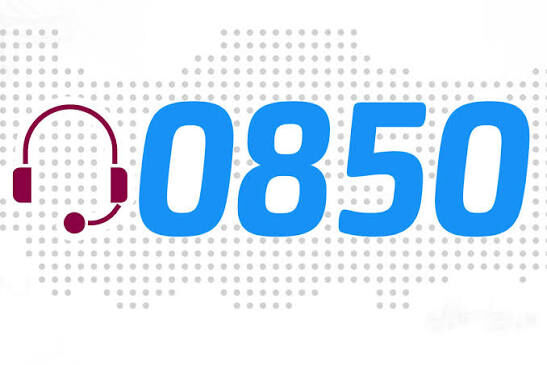 0850 901 07 81 2
