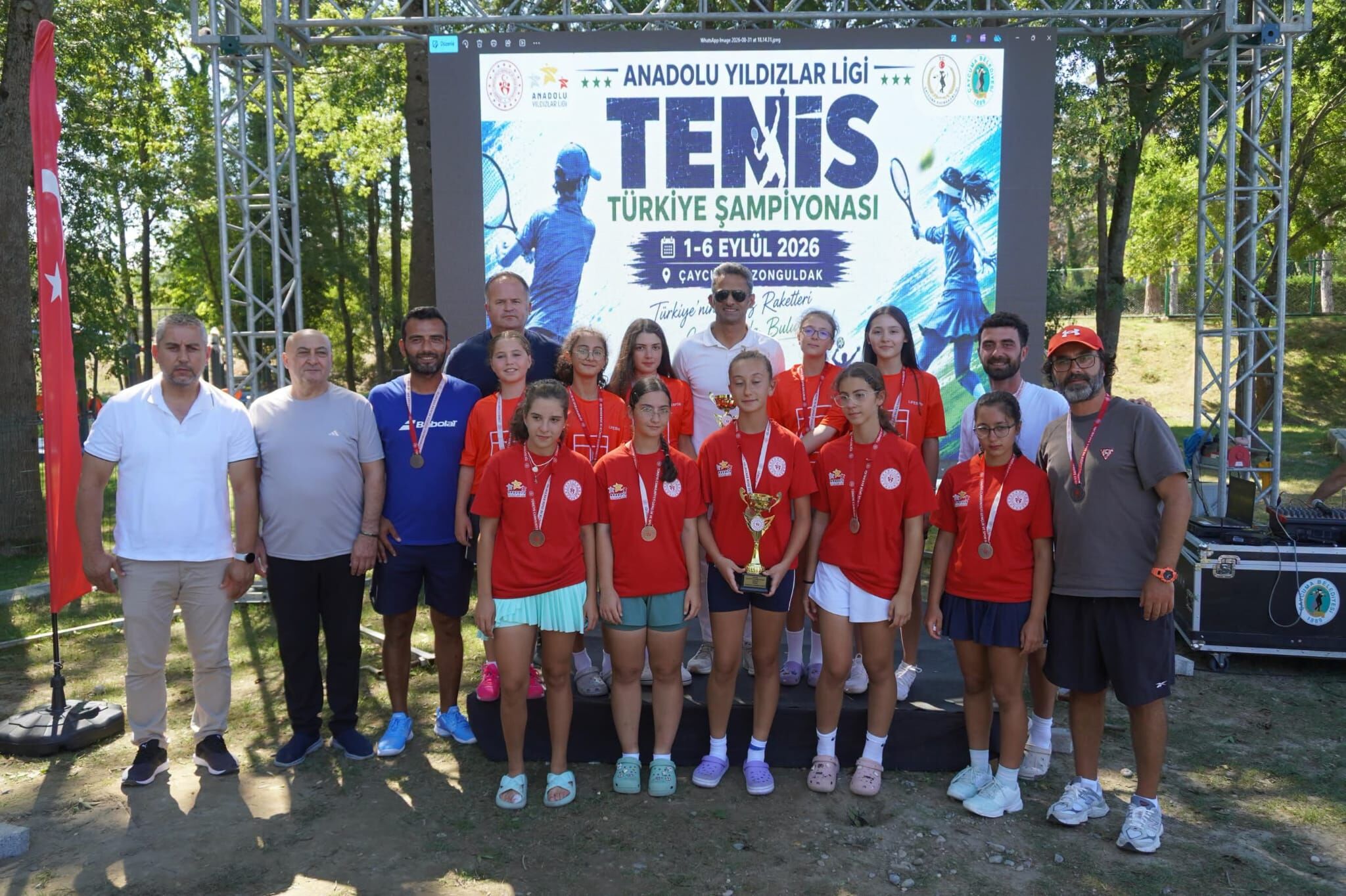 Çaycuma’da Dev Tenis Şöleni 160 Genç Sporcu Türkiye Şampiyonluğu İçin Kortlarda Ter Döktü (3)