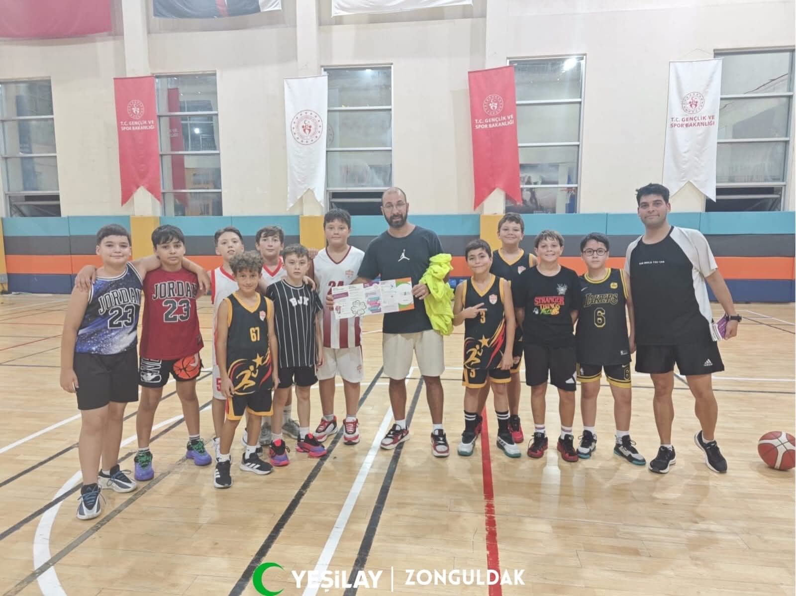 Genç Sporculara Yeşilay Dokunuşu
