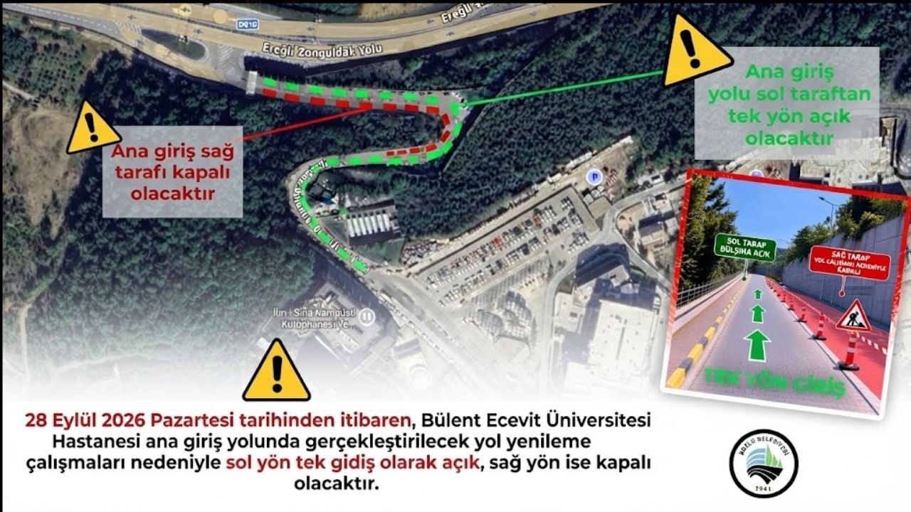 İmza Gazetesi̇ Beun Hastanesi Yolunda Trafik Düzenlemesi (2)