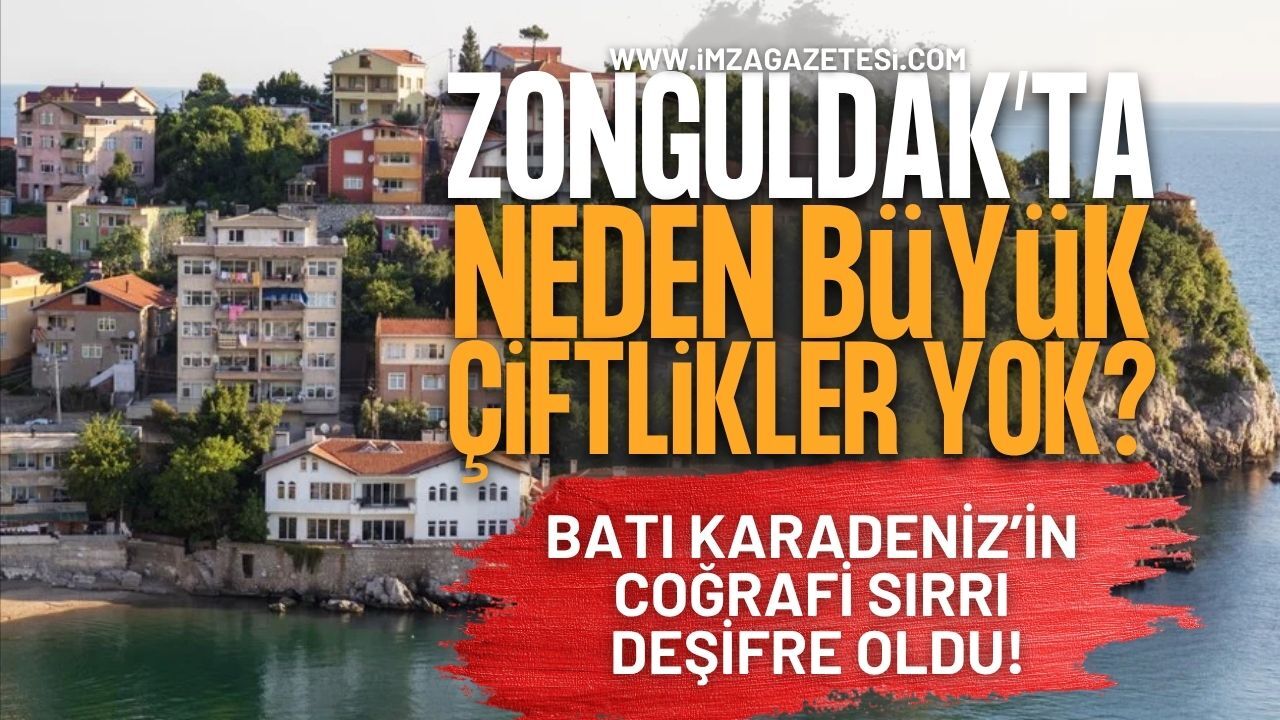 Zonguldak’ta Neden Büyük Çiftlikler Yok? Batı Karadeniz’in Coğrafi Sırrı Deşifre Oldu