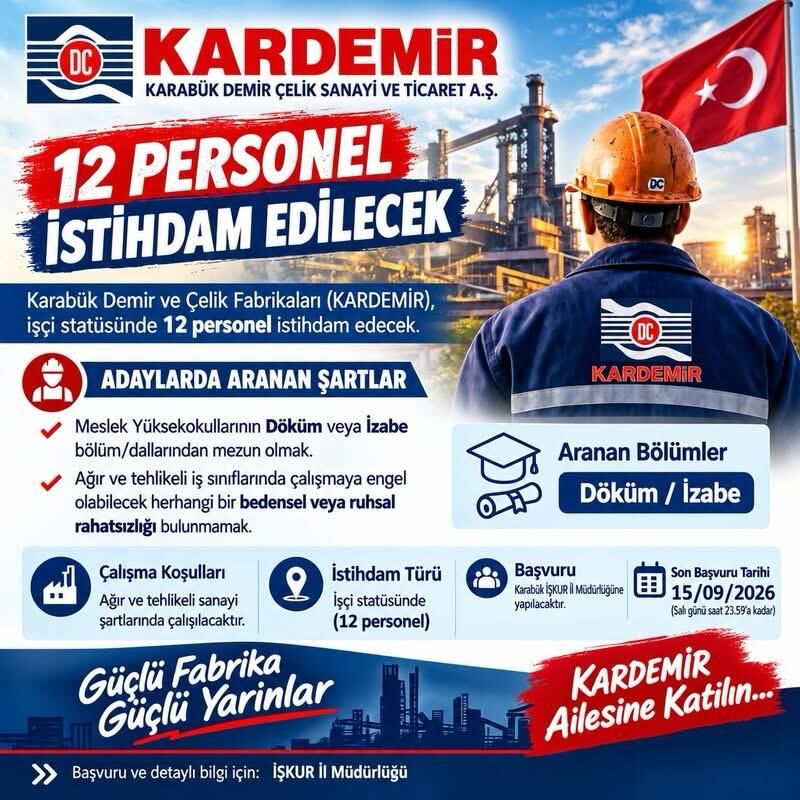 Kardemir Işçi Alımı-2