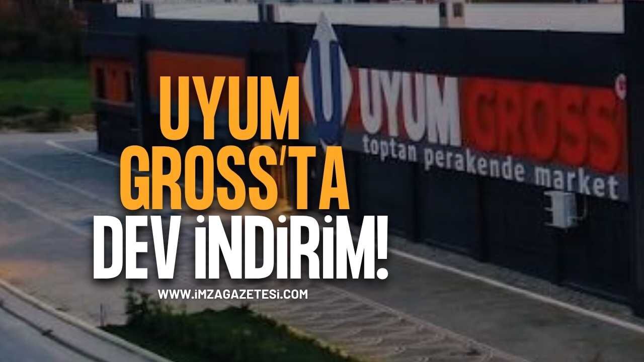 Çaycuma Uyum Gross'ta Dev İndirim