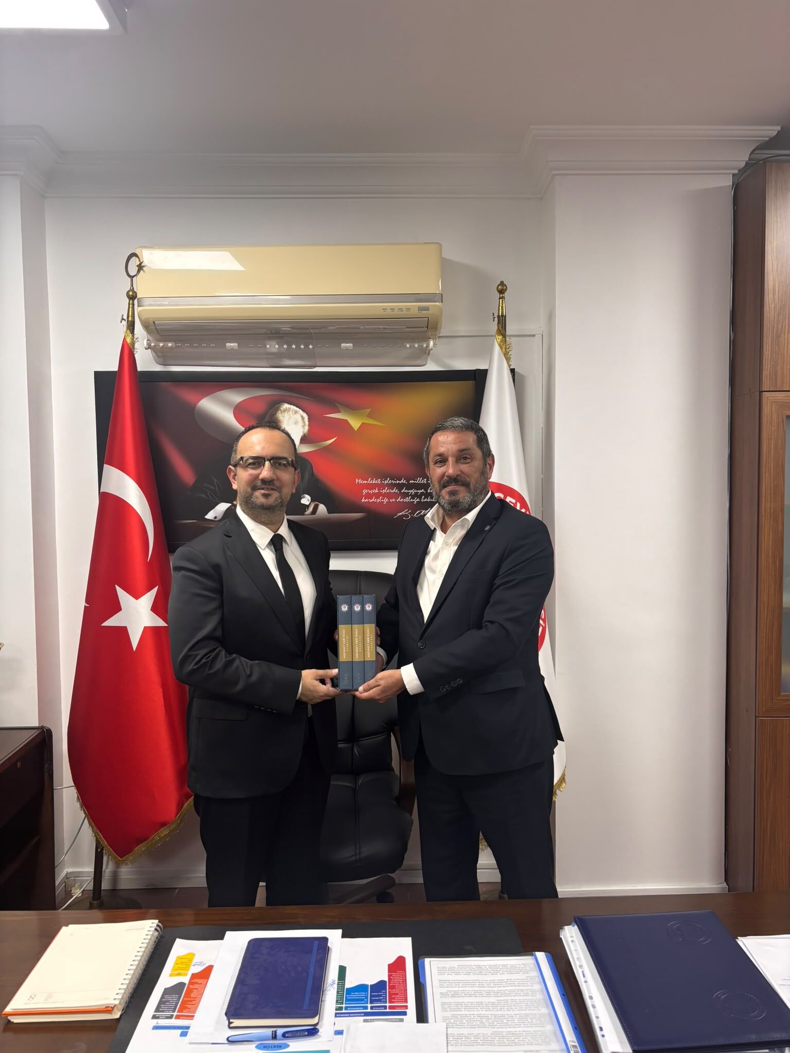 BEUN'i’nde Önemli Temas: Eğitim-Bir-Sen’den Genel Sekreter Prof. Dr. Furkan Beşel’e Ziyaret