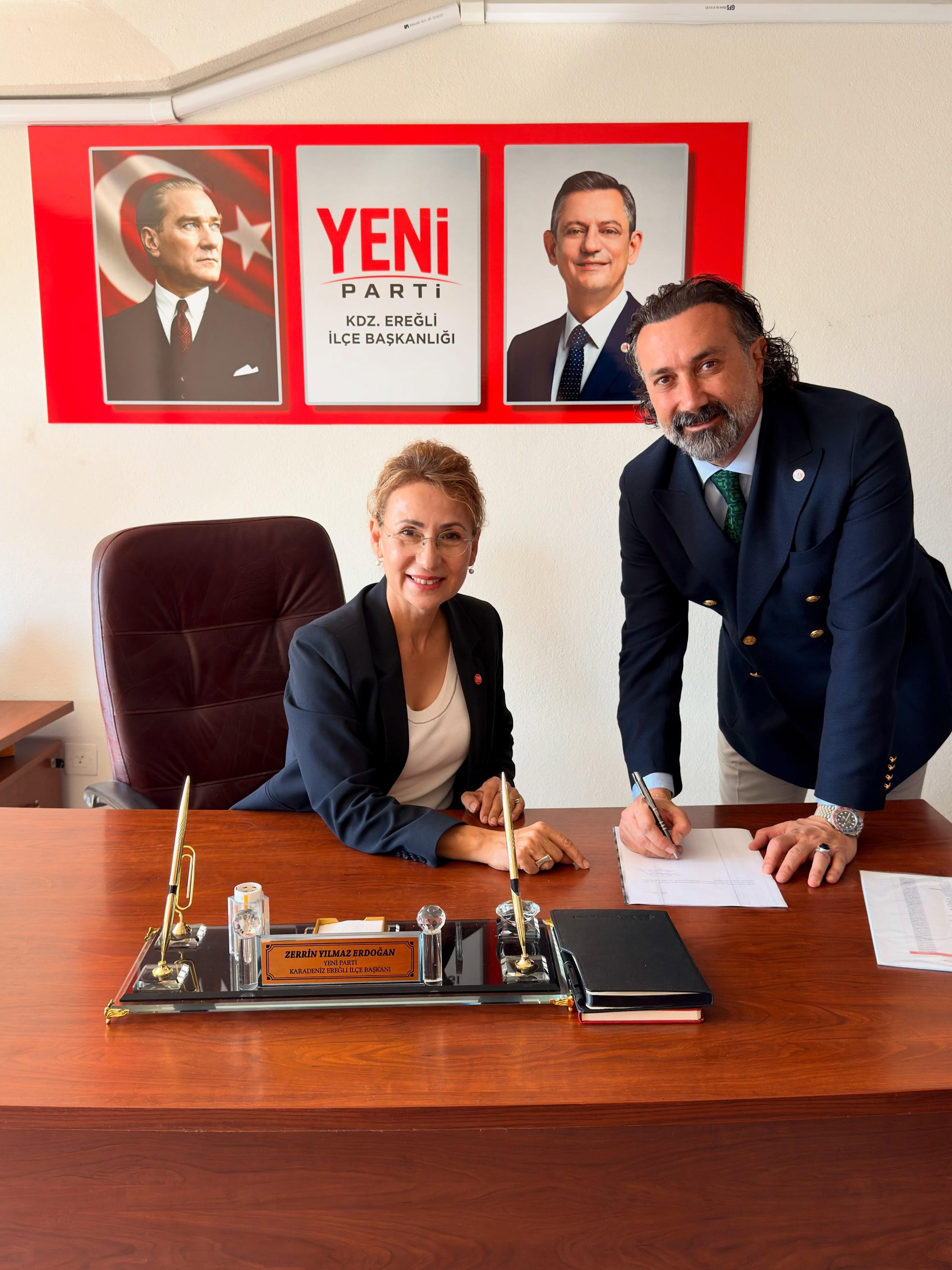 Yeni Parti'ye Ereğli'de Yeni İsim Kagan Boy