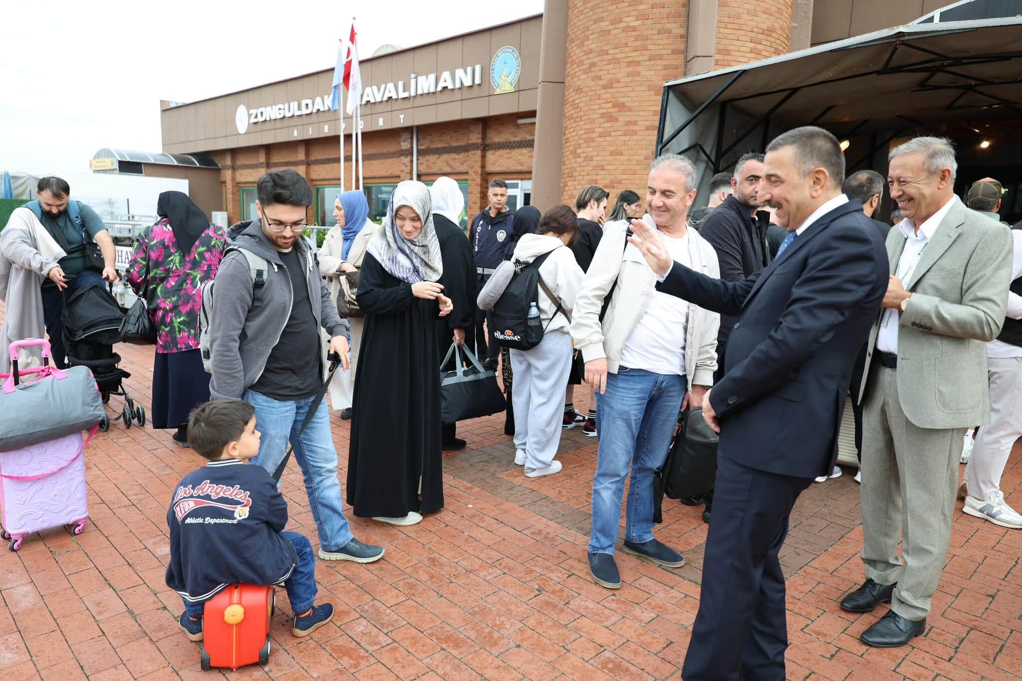 Zonguldak Havalimanı'na İniş Yaptılar