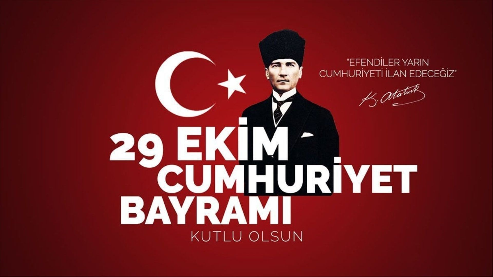 29 Ekim Cumhuriyet Bayramı Mesajları Ve Görselleri 2