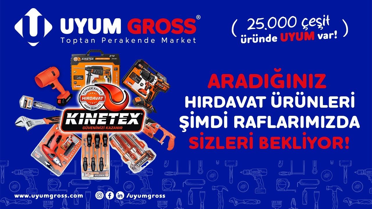 Aradığınız Hırdavat Ürünleri Uygun Fiyatlarıyla Uyum Gross'ta