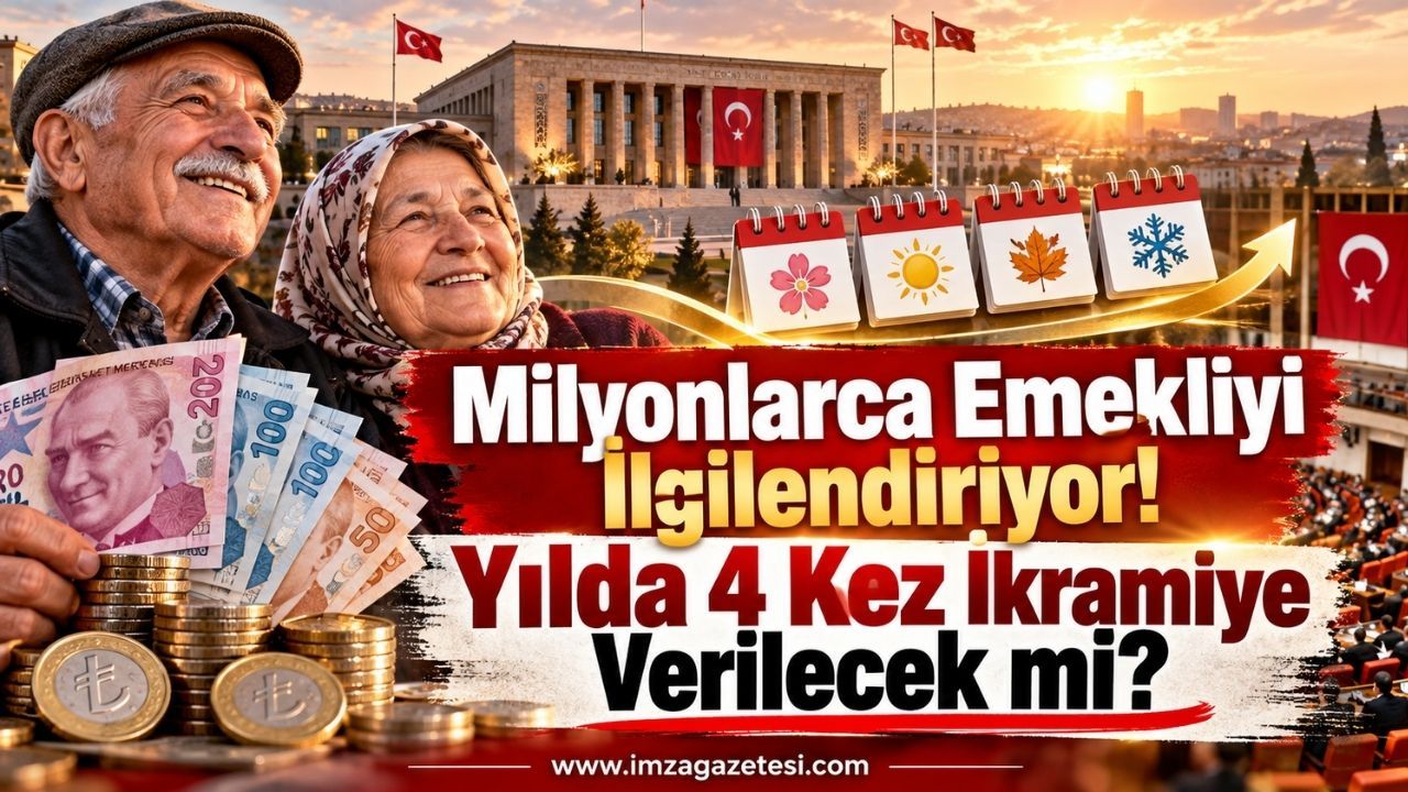 Milyonlarca Emekliyi İlgilendiriyor. Yılda 4 Kez İkramiye Verilecek mi?