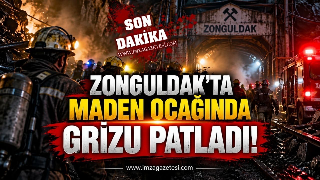 Zonguldak'ta Maden Ocağında Grizu Patladı!