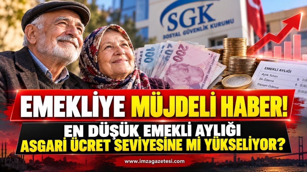Emekliye Müjdeli Haber: En Düşük Emekli Aylığı Asgari Ücret Seviyesine mi Yükseliyor?