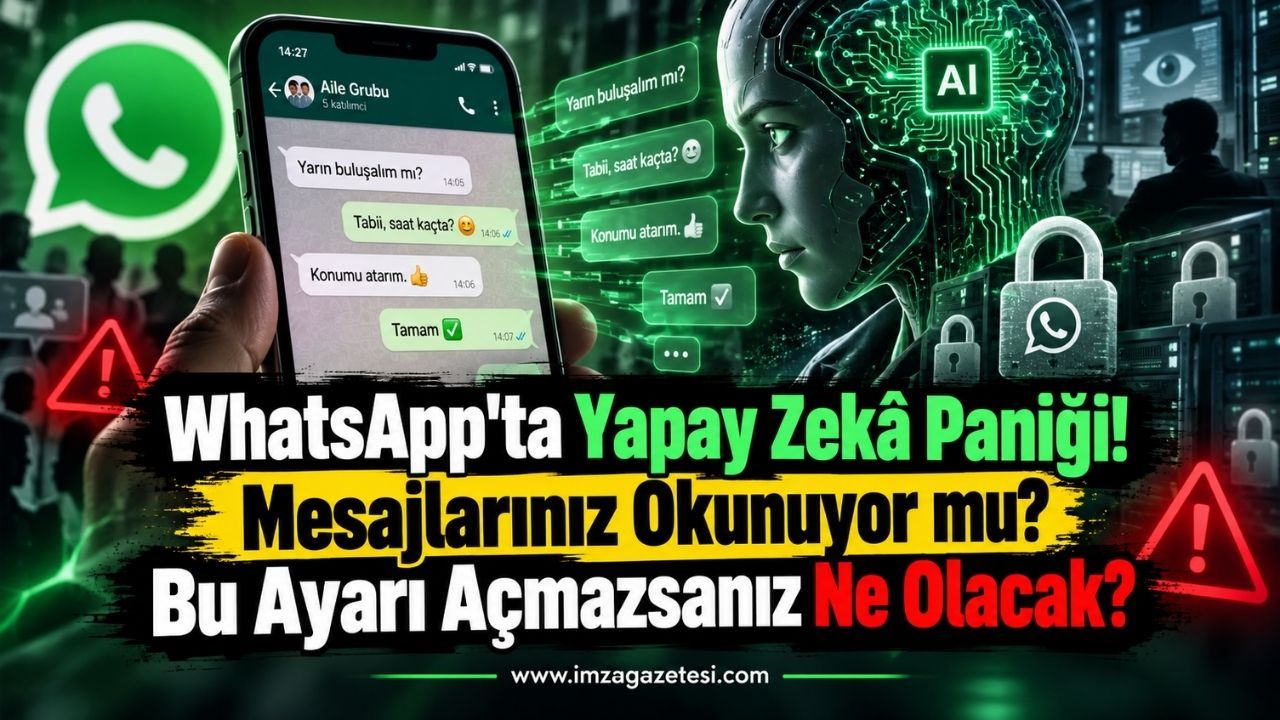 WhatsApp'ta Yapay Zeka Paniği. Mesajlarınız Okunuyor mu?
