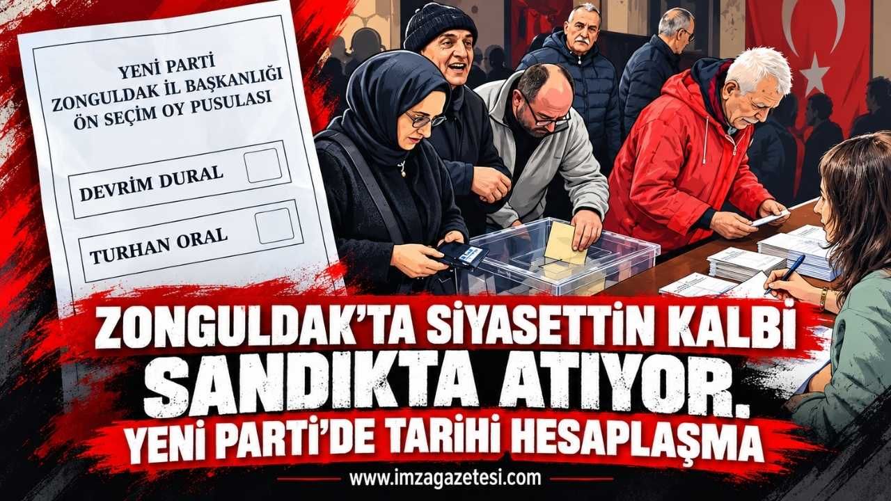 Zonguldak'ta Siyasettin Kalbi Sandıkta Atıyor. Yeni Parti'de Tarihi Hesaplaşma