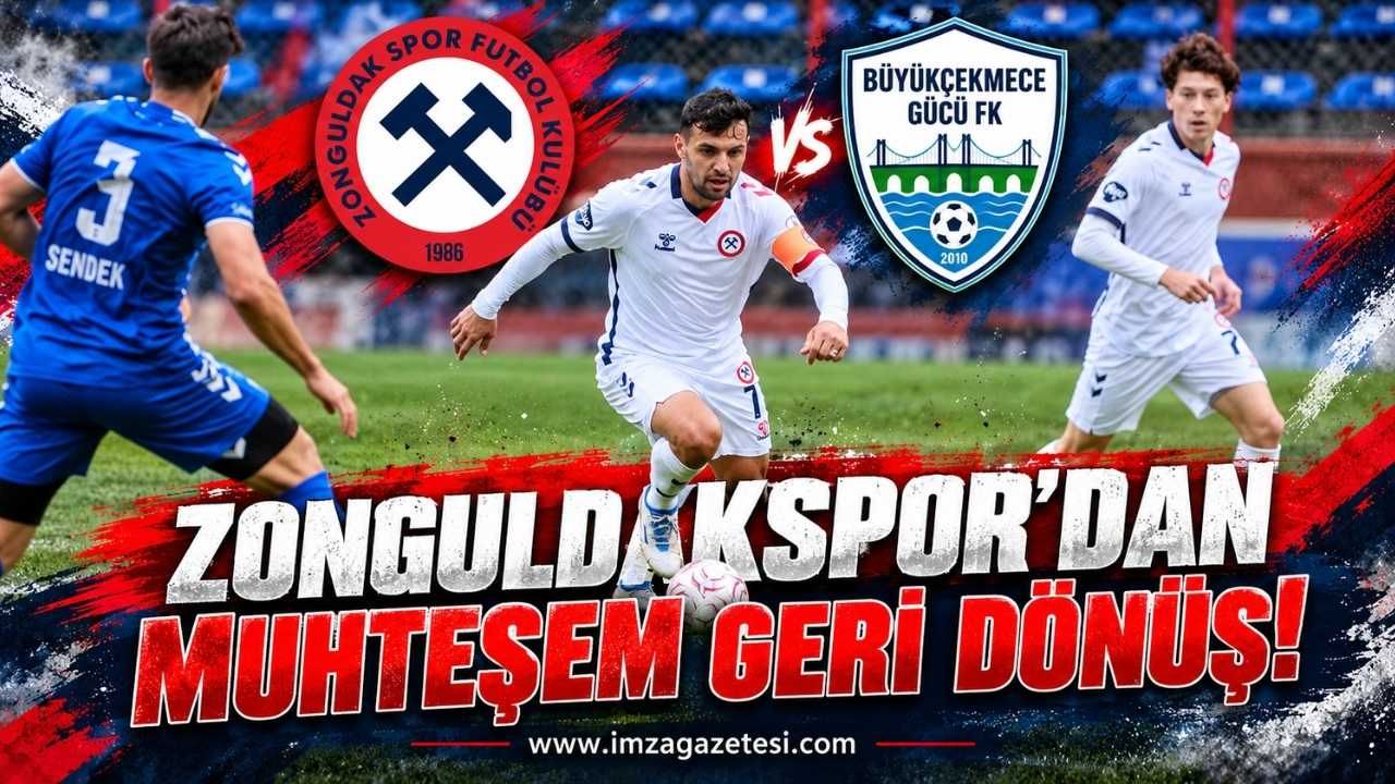 Zonguldakspor'dan Muhteşem Geri Dönüş